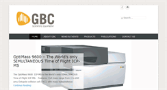 Desktop Screenshot of gbcsci.com